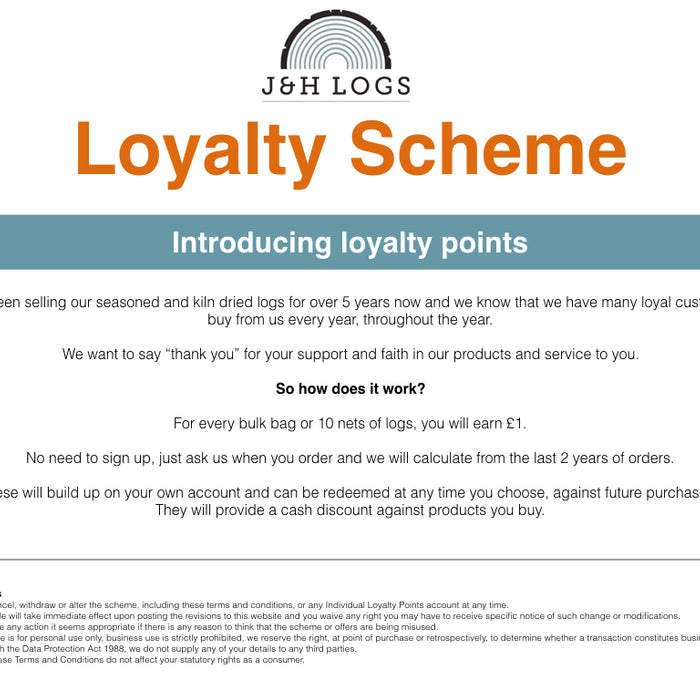 Introducing Our Loyalty Scheme