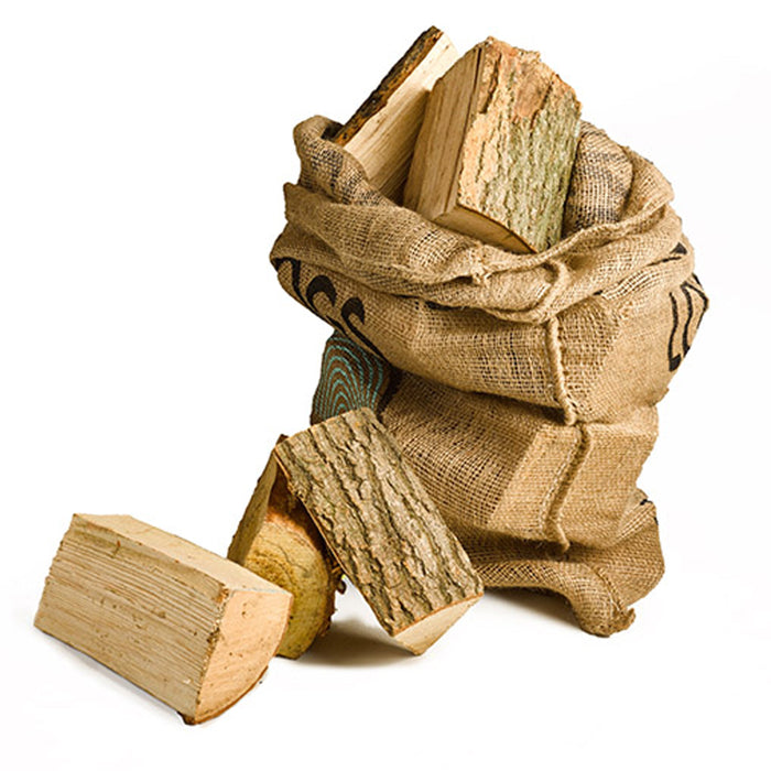 8" Kiln Dried Hardwood Logs Handy Net Bags
