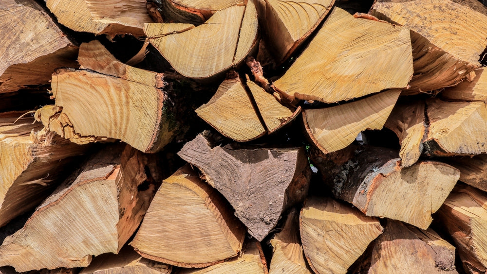 9" Part Seasoned Softwood Logs - Builder's Tonne (Tipped)