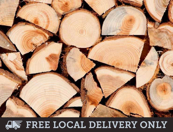 Seasoned Hardwood Logs - Builder's Tonne | Delivered FREE and stacked – J u0026  H Logs