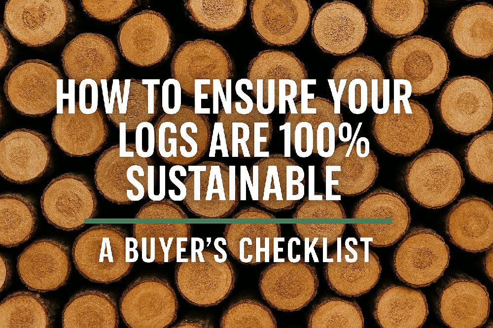 How to Ensure Your Logs are 100% Sustainable: A Buyer’s Checklist