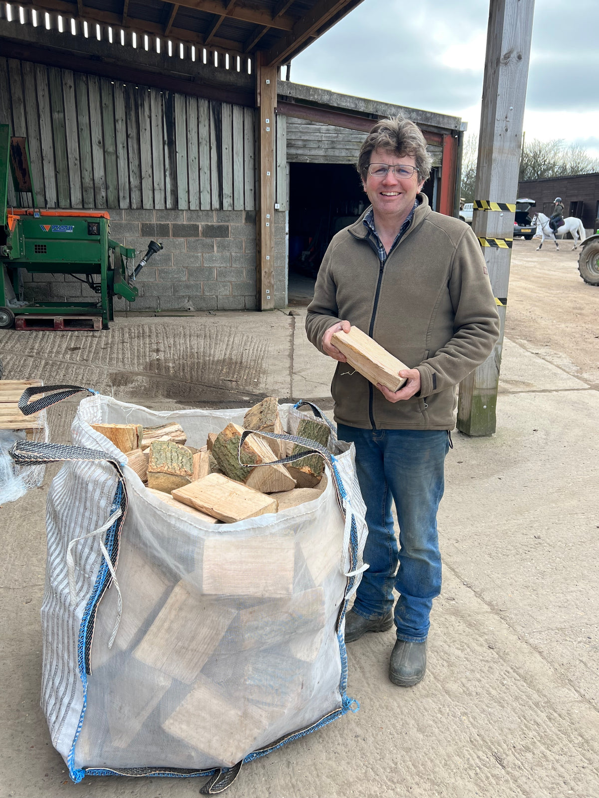 Winner of a sack of logs... — J & H Logs