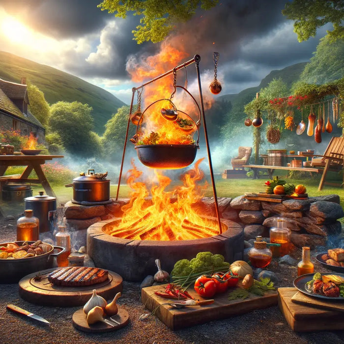 Flames and Flavours: The Ultimate Guide to Campfire and Wood Fire Cooking