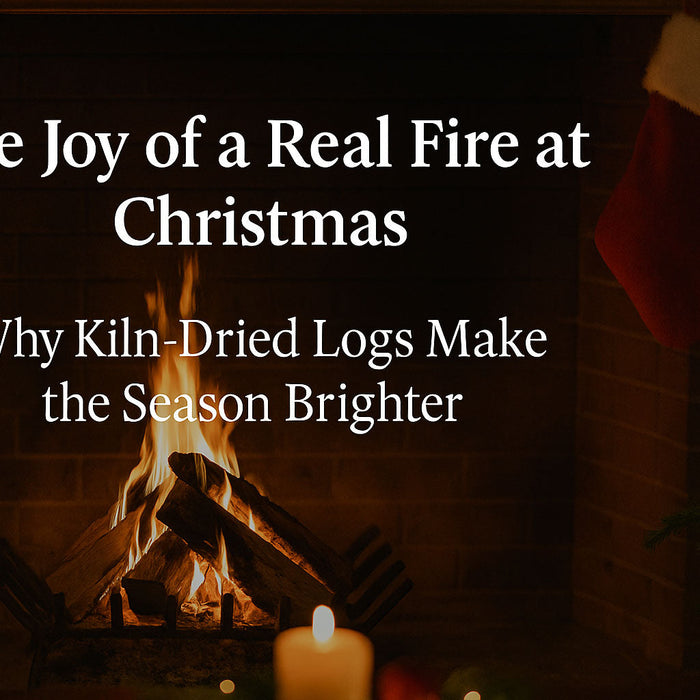 The Joy of a Real Fire at Christmas: Why Kiln-Dried Logs Make the Season Brighter