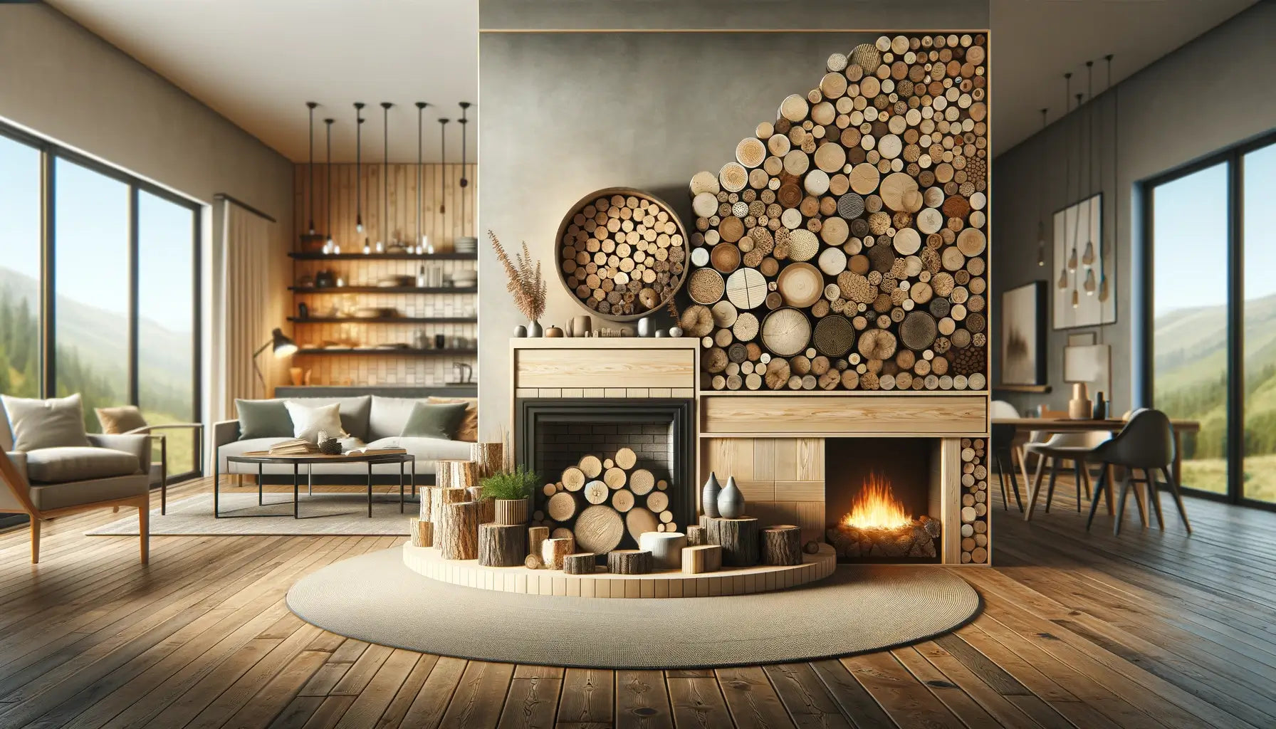 How to Make Wood Stacking Look Nice