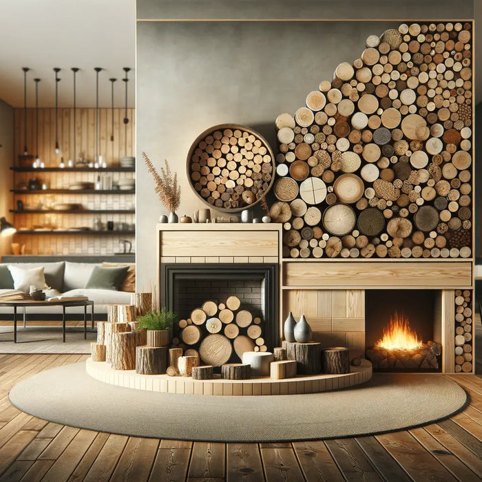 How to Make Wood Stacking Look Nice