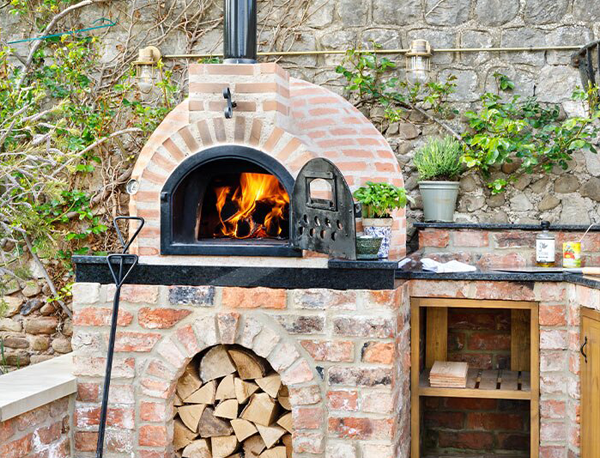 Logs for pizza ovens