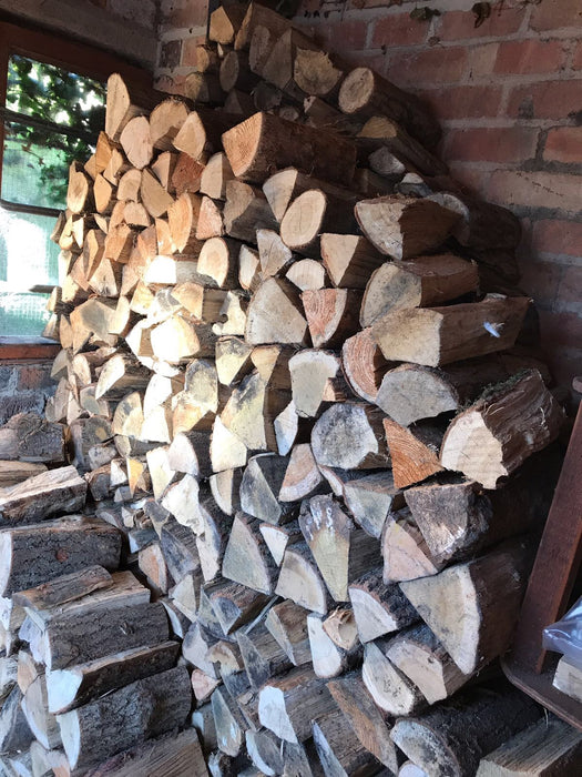 10" Part Seasoned Mixed Hardwood - Builder's Tonne (BULK BUY SAVE £128)