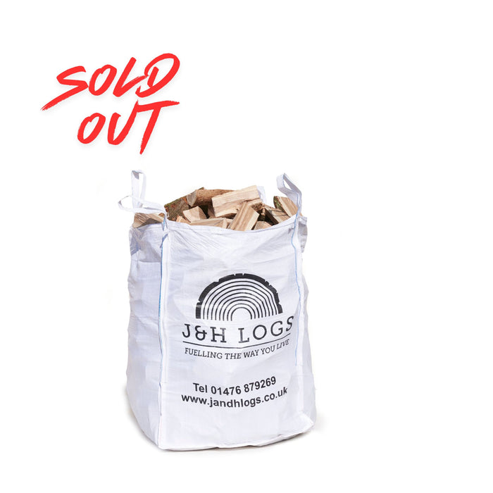 10" Kiln Dried Half Builders Tonne Size Sack Hardwood Logs